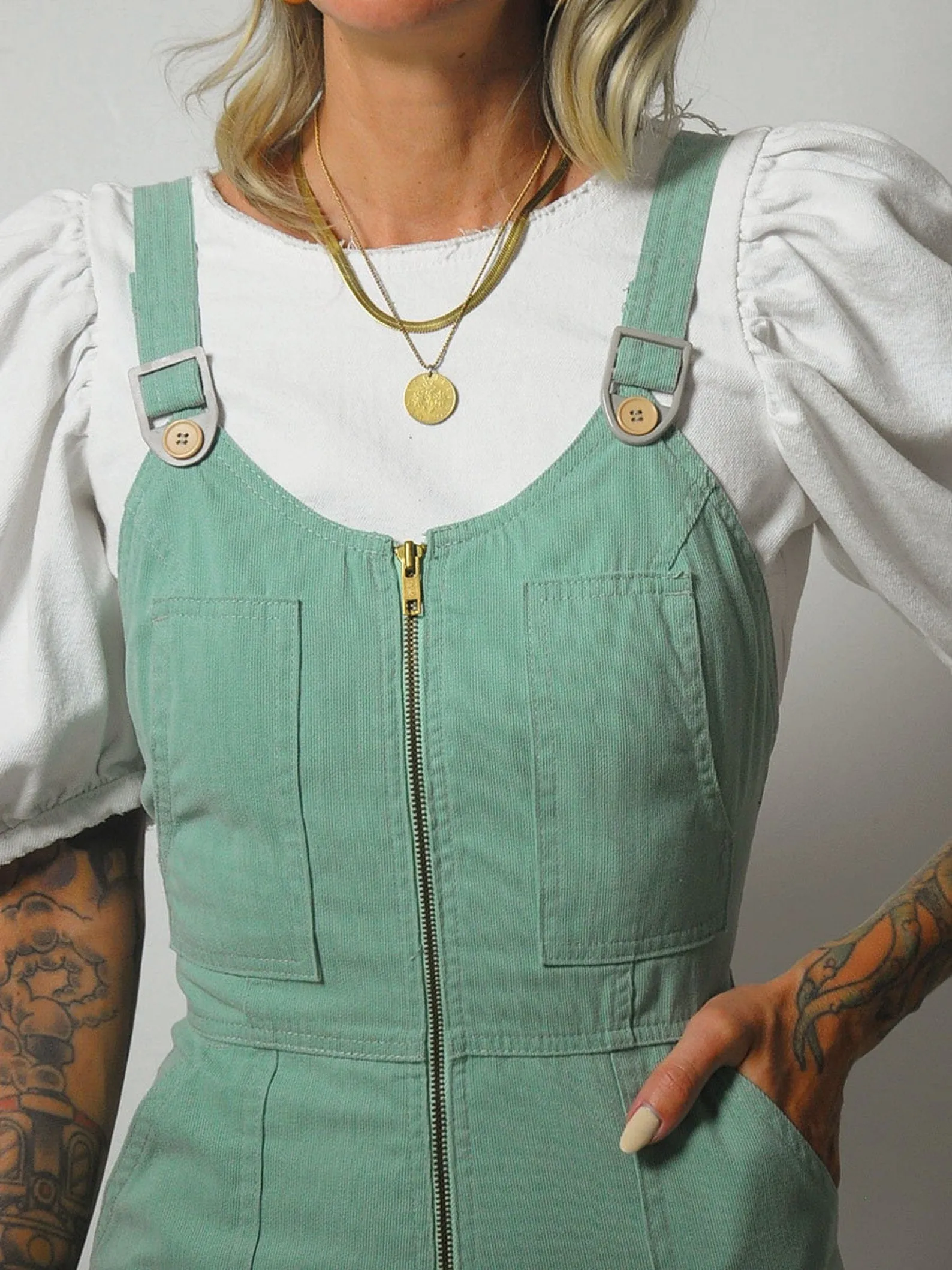1970's Foxmoor Corduroy Overalls
