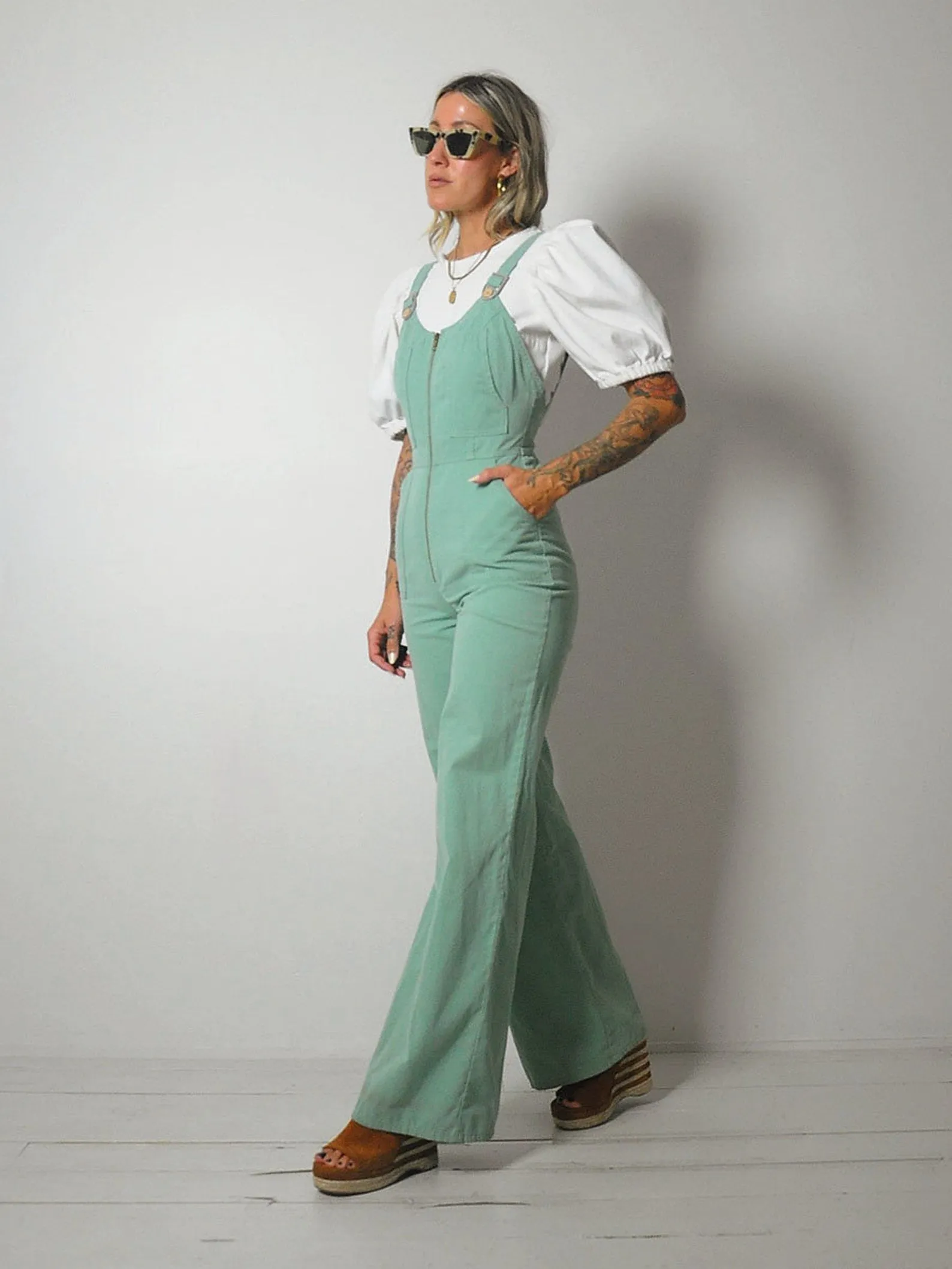 1970's Foxmoor Corduroy Overalls