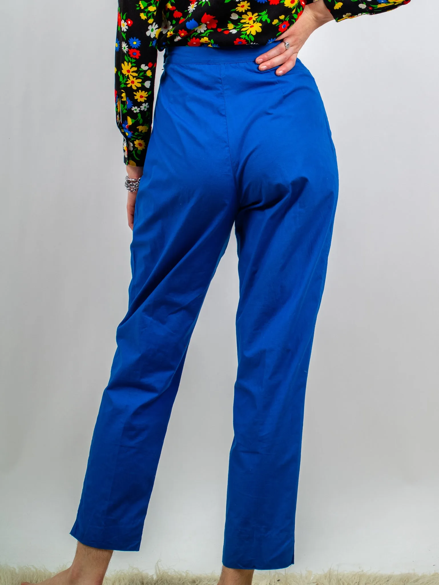 1980's cobalt slacks