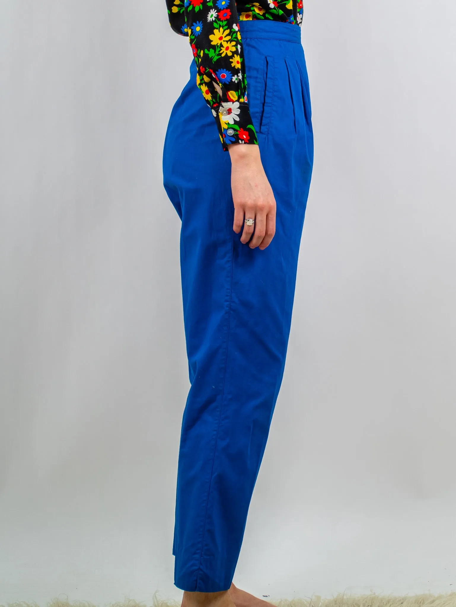 1980's cobalt slacks