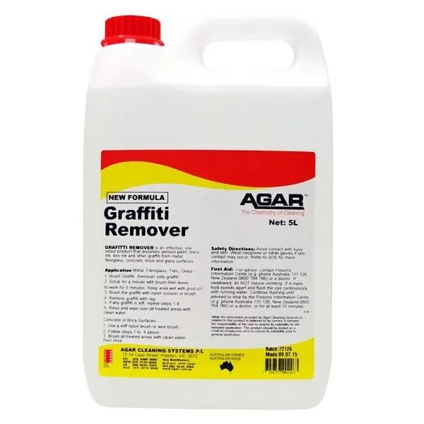 Agar Graffiti Remover