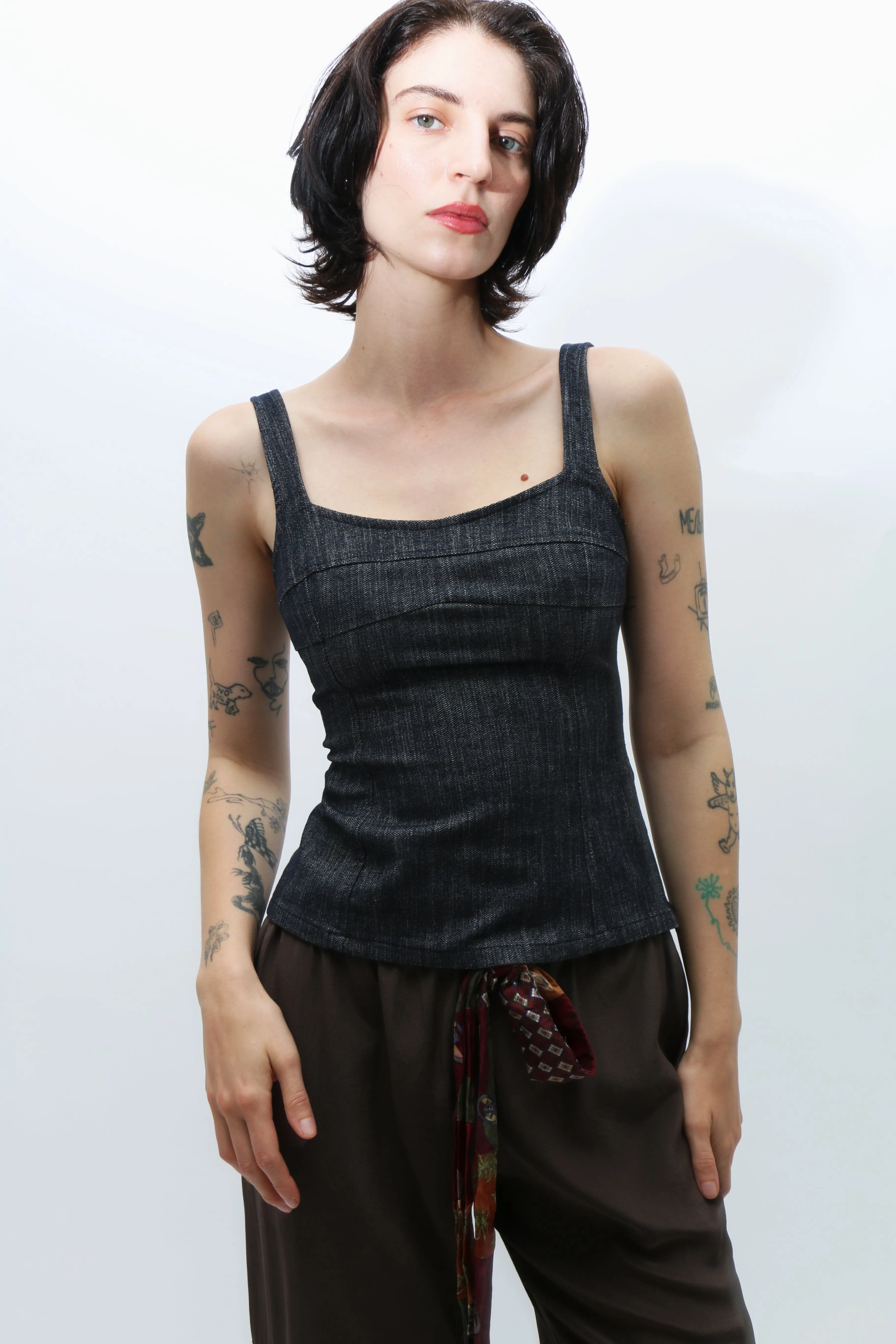 Denim Bonair Top
