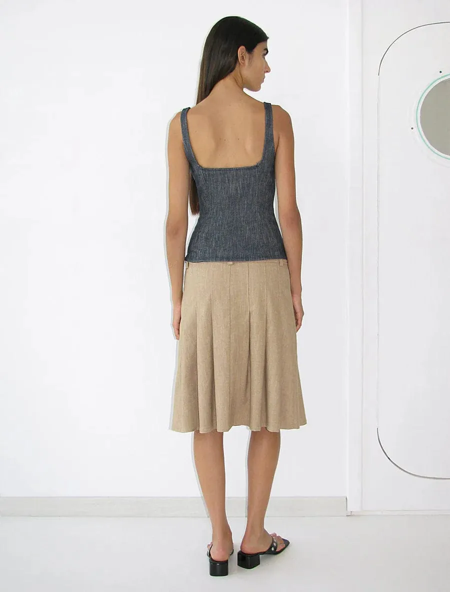 Denim Bonair Top
