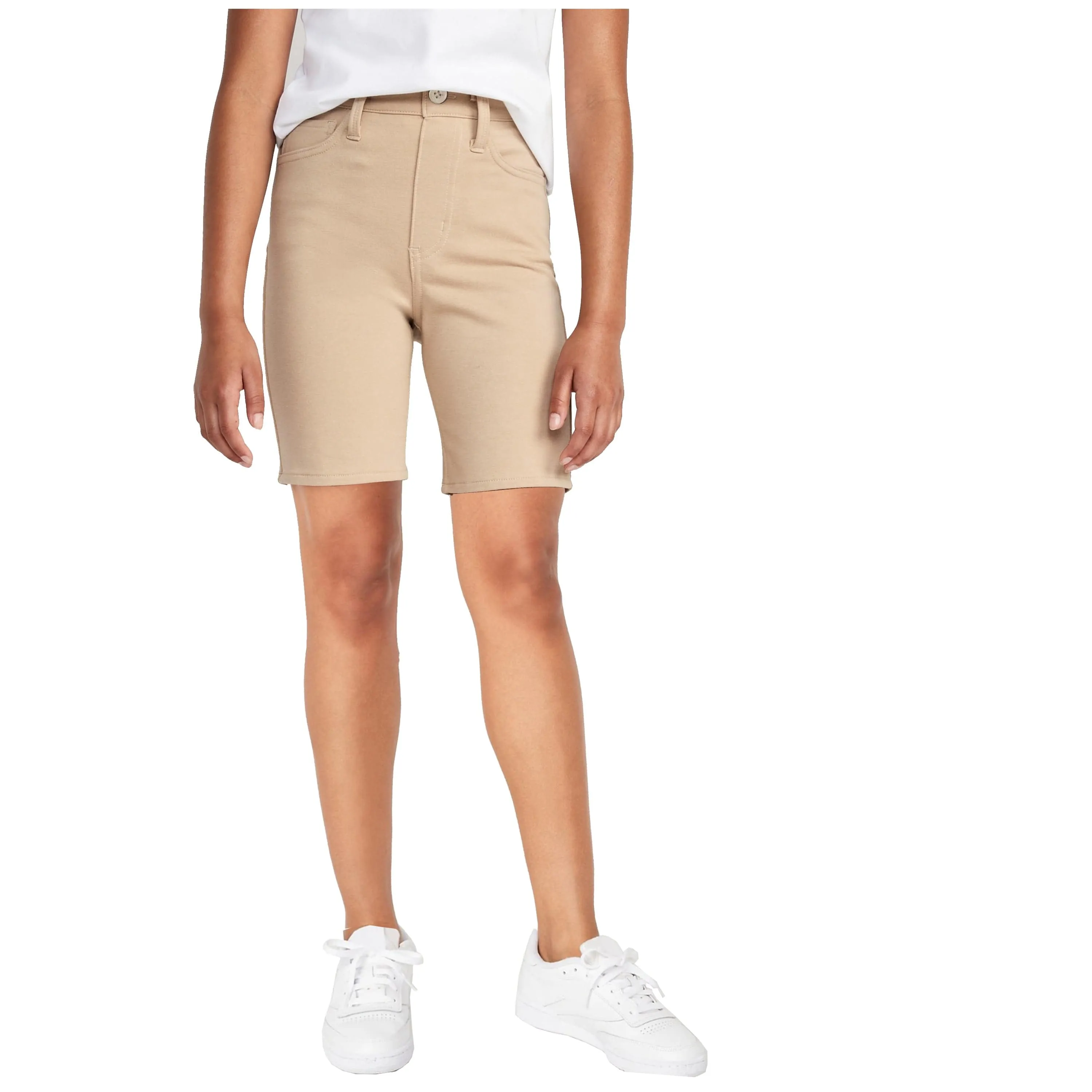 Juniors School Uniform Super Stretch Bermuda Shorts