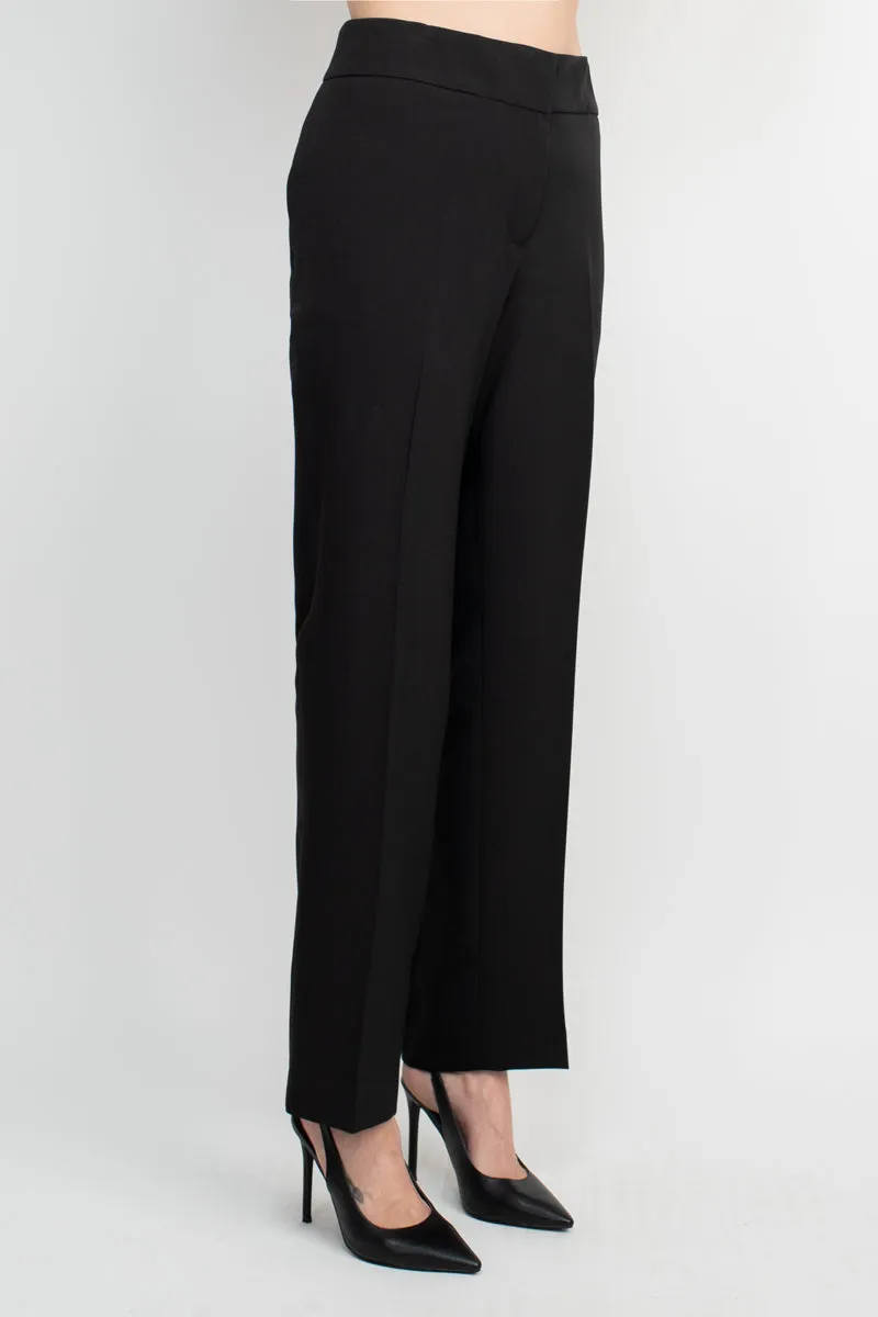 Le Suit Notched Collar One Button Closure Contrast Trim with Matching Pant