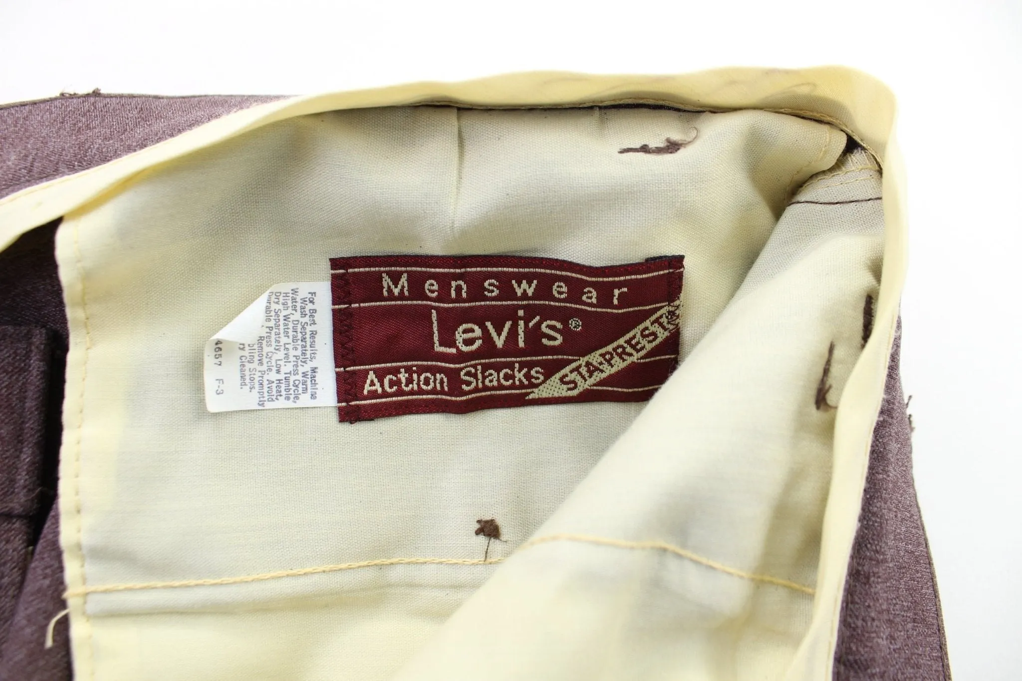Levi's Rust Action Slacks