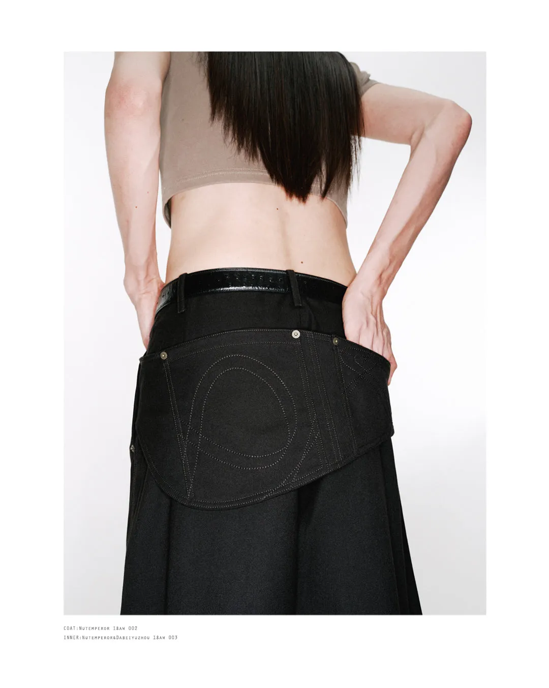 loose suit pants