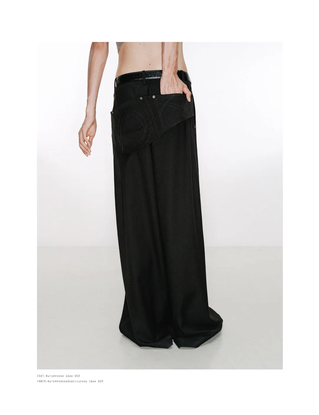 loose suit pants