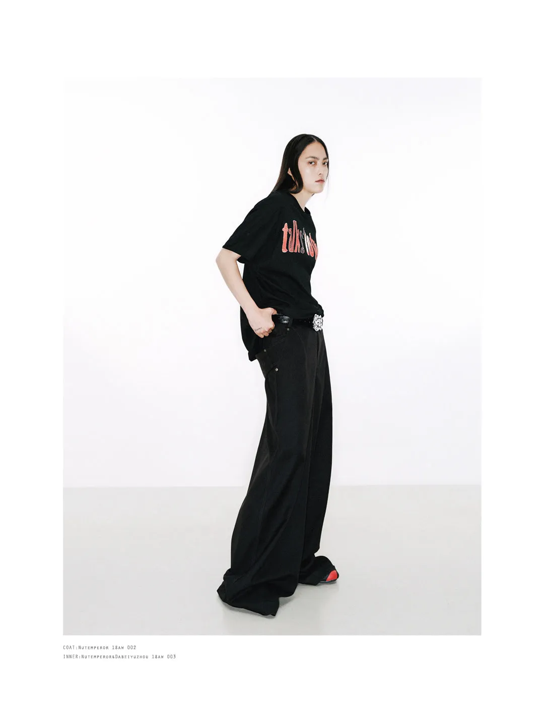 loose suit pants