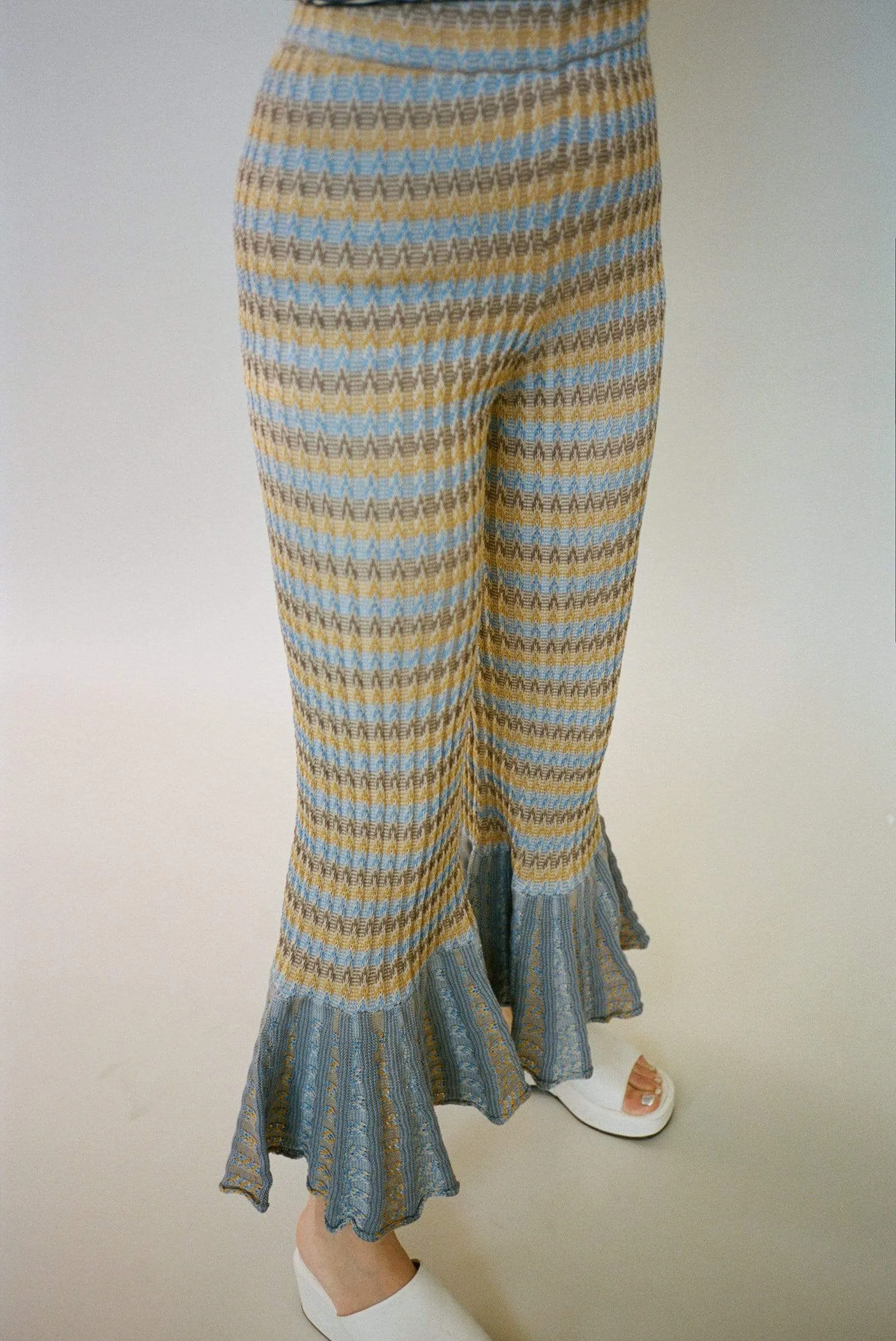 Purl Flare Pant