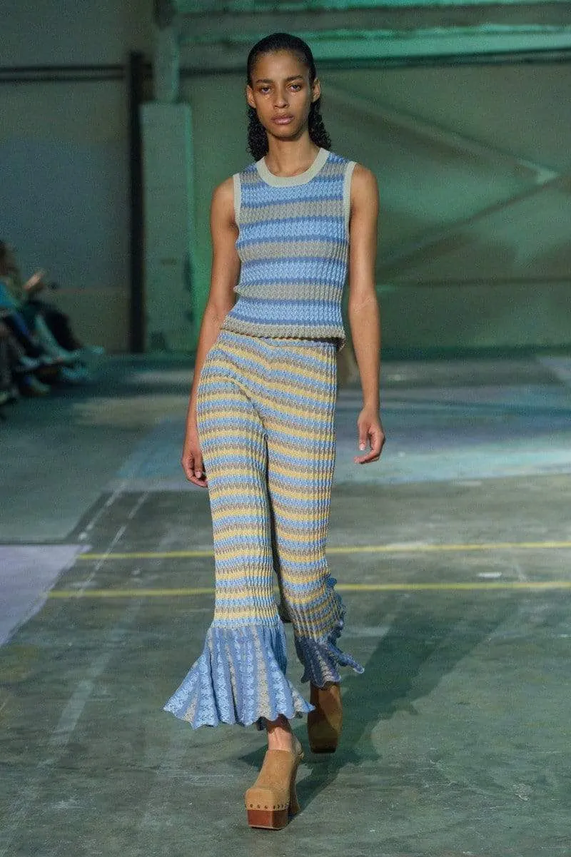 Purl Flare Pant