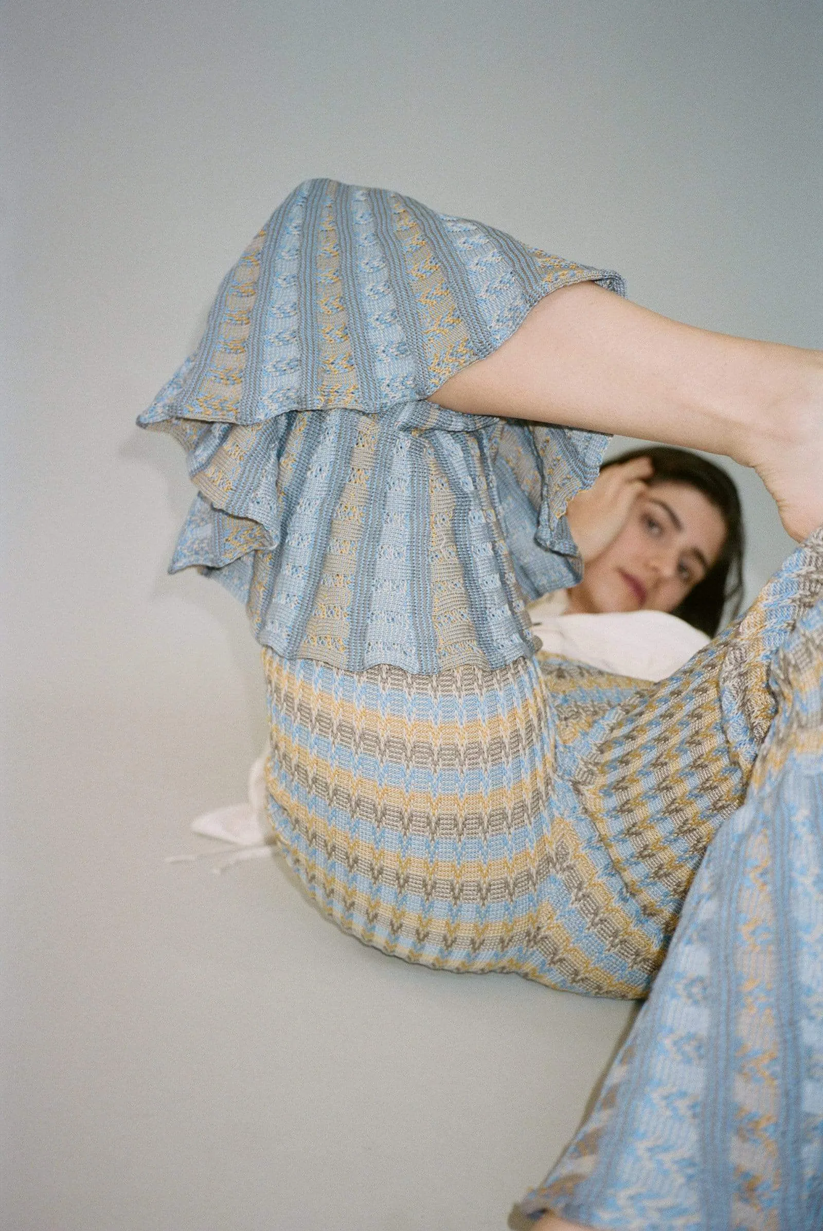 Purl Flare Pant