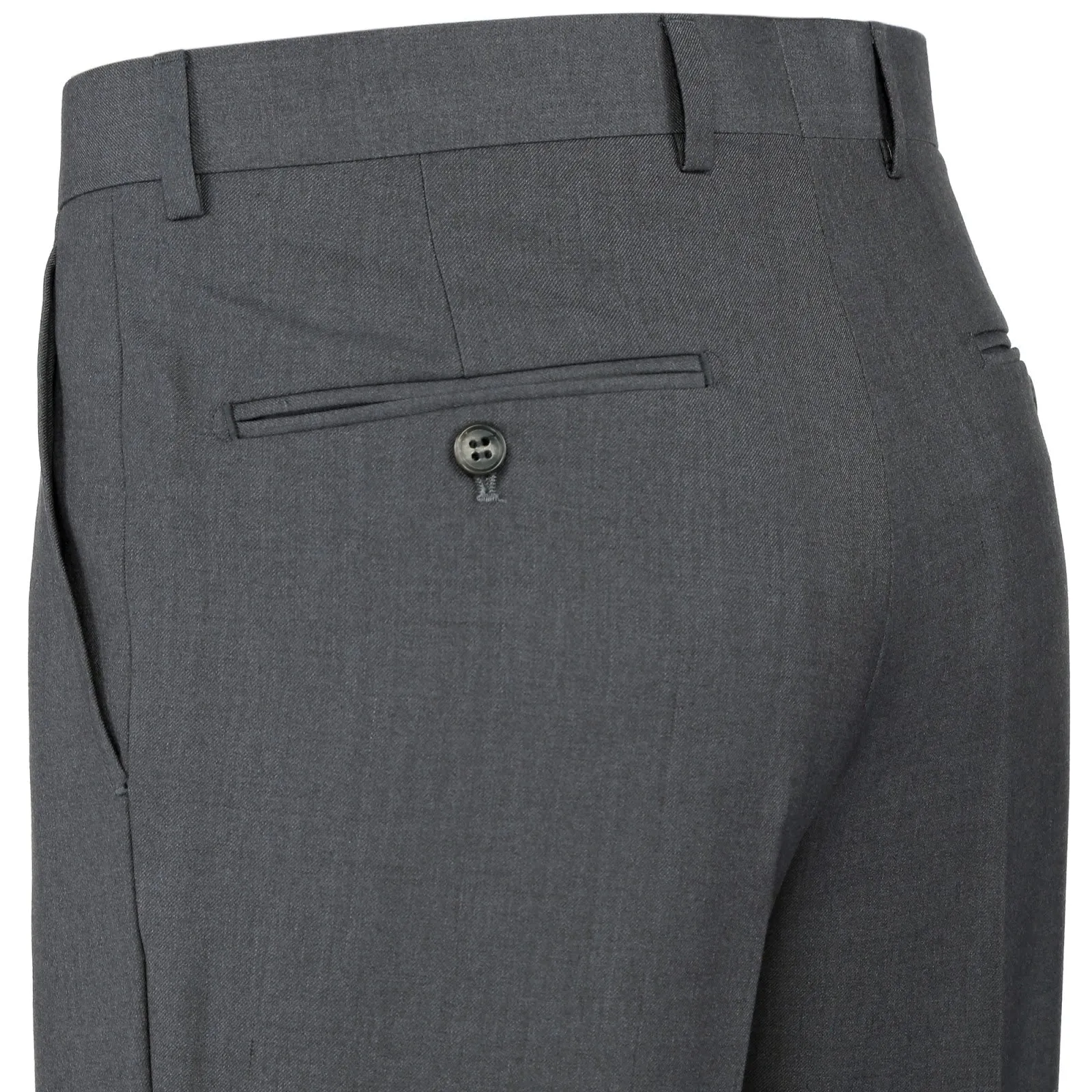 RENOIR 2-Piece Slim Fit Notch Lapel Solid Suit 201-4