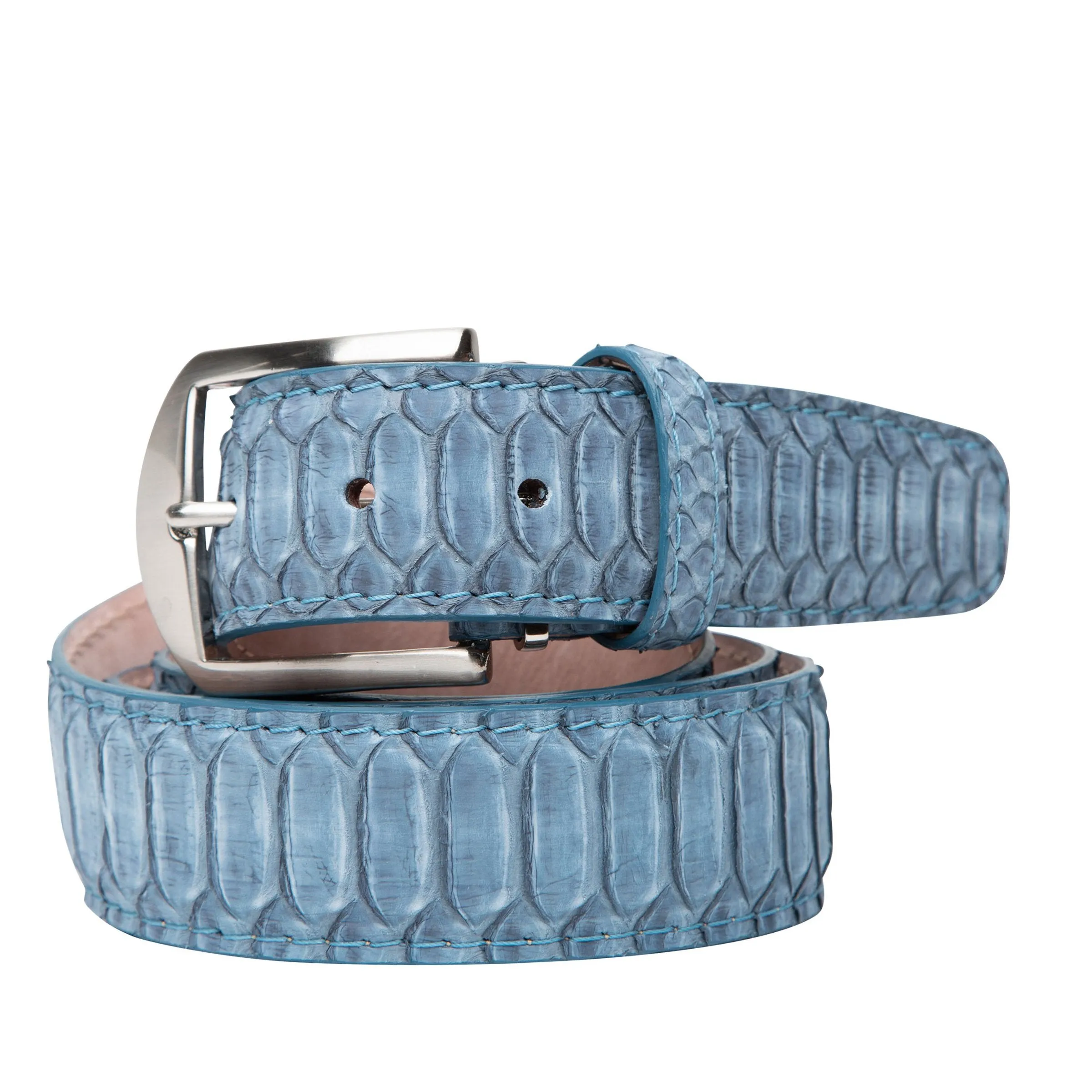 Sueded Python Belt