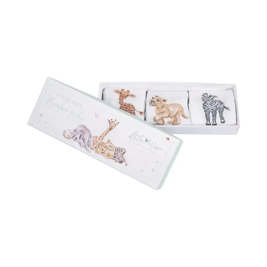 Wrendale - Little Savannah Baby Socks Set